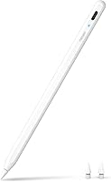 Metapen A8 iPad Pencil for Apple iPad 2018-2026, 4Min Fast Charge,Magnetic Attachment Stylus Pen for iPad...