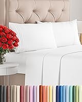 Queen Size 4 Piece Sheet Set - Comfy Breathable & Cooling Bed Sheets Set - Hotel Luxury Bedding for Women, Men, Kids,...